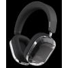 CUFFIA PADIGLIONE DEFUNC MONDO OVER EAR CLEAR BLUETOOTH V5.2 STEREO 102dBSPL a 1mW (0,179V), 1kHz, BLACK TRASPARENT